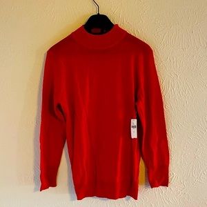 NWT Anthropologie small red Sweater
